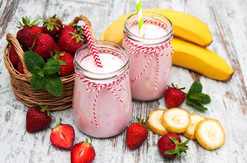Strawberry Banana Energy Boost Smoothie Recipe