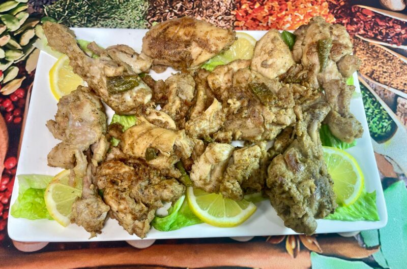 Smoked Garlic Pepper Chicken Recipe