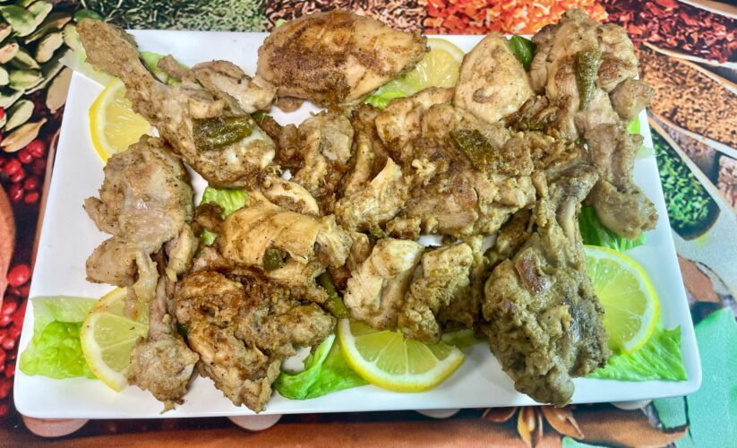 Smoked Garlic Pepper Chicken Recipe