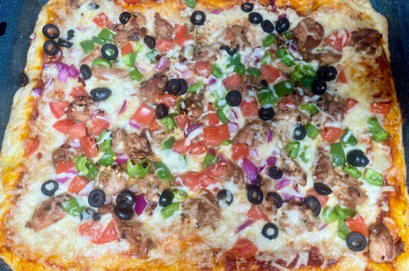 Chicken Vagie Pizza Recipe