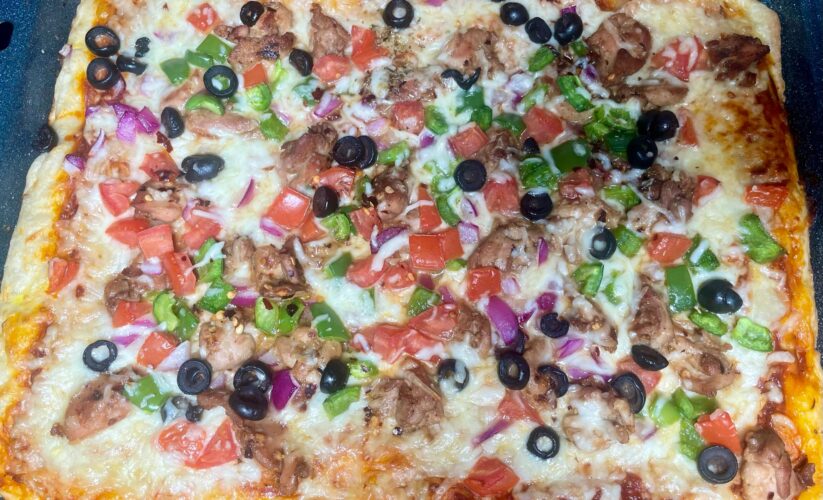 Chicken Vagie Pizza Recipe