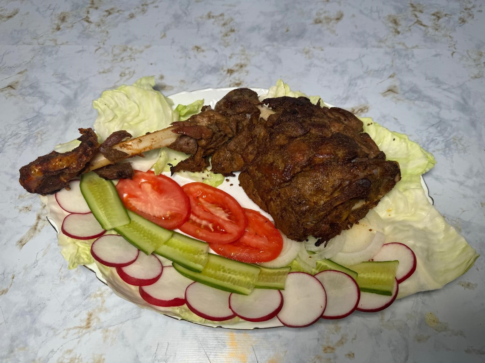 Mutton Leg Roast Recipe
