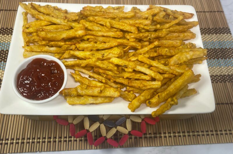 Crispy Spicy French Fries Recipe