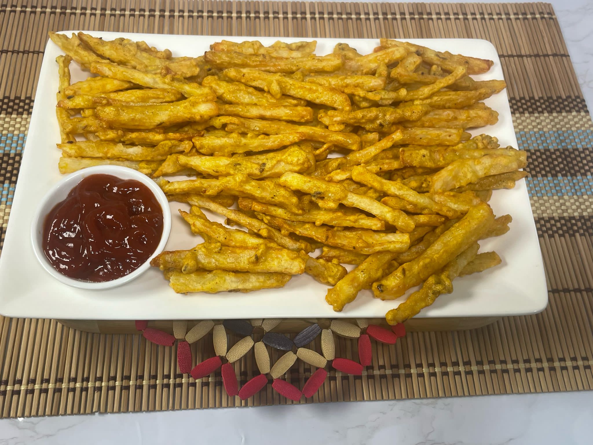 Crispy Spicy French Fries Recipe