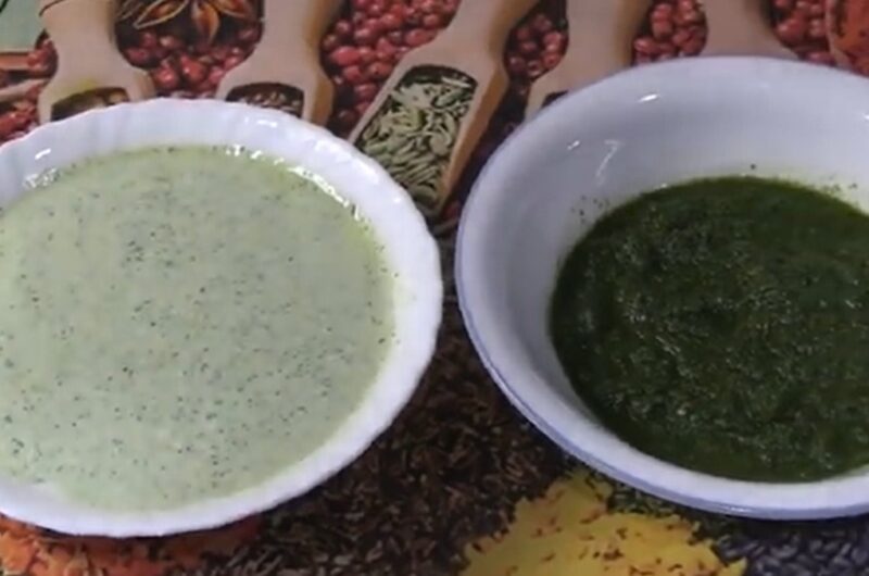 Mint Coriander Chutney Recipe