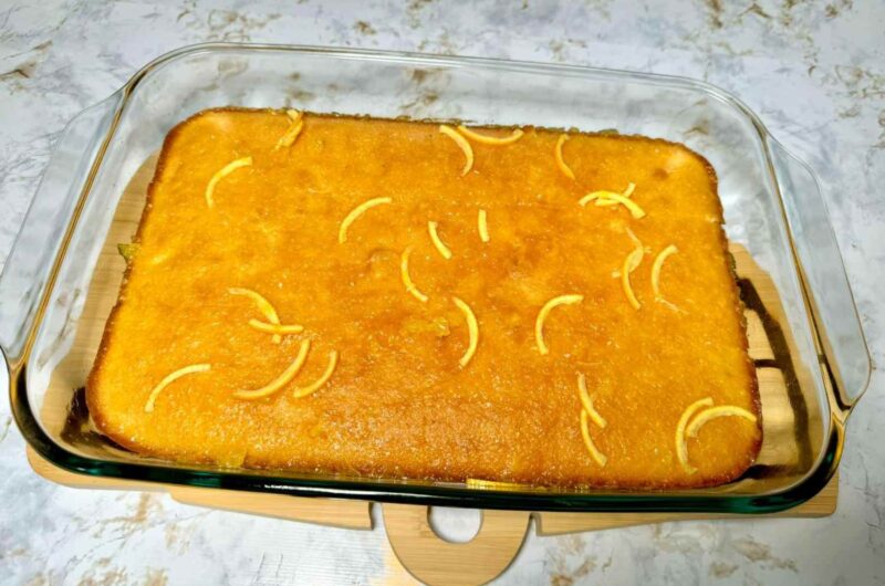 Orange Syrup Cake Recipe
