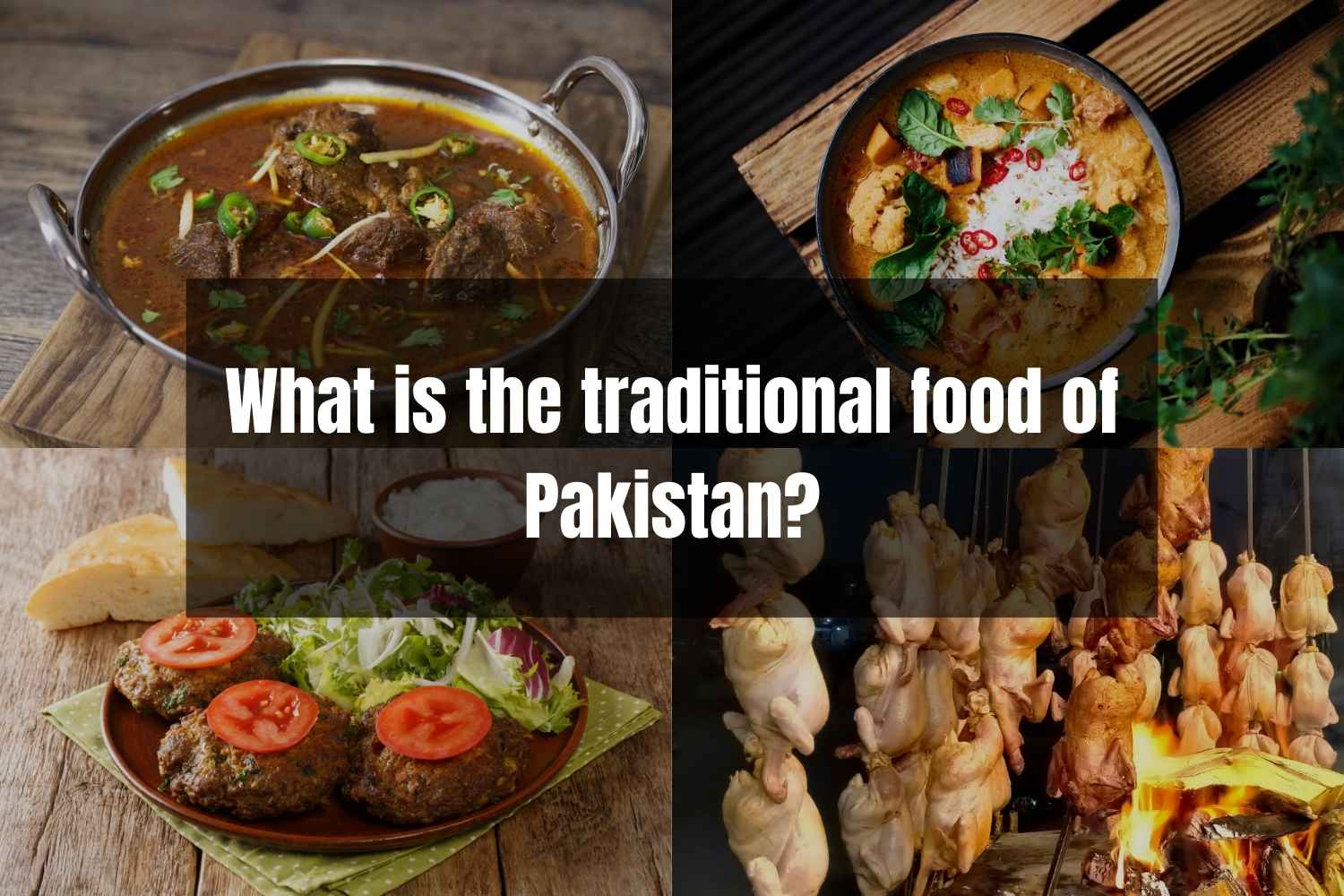 What is the traditional food of Pakistan?