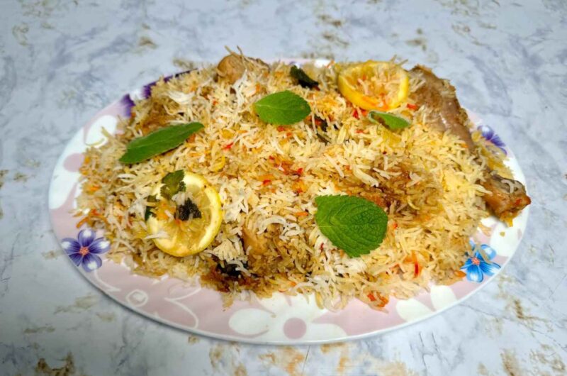 Restaurant Style Chicken Biryani Recipe