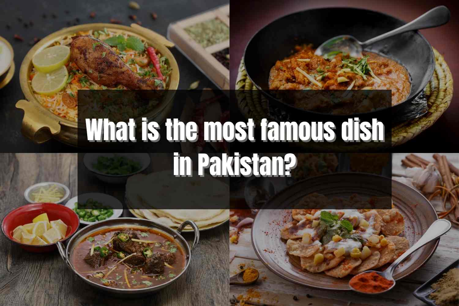 What is the most famous dish in Pakistan?
