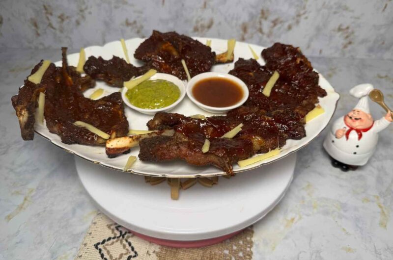 Best Baked BBQ Lamb Chops Recipe