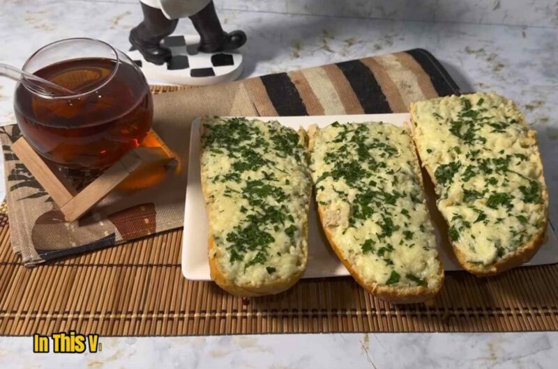 Cheesy Garlic Bread Recipe