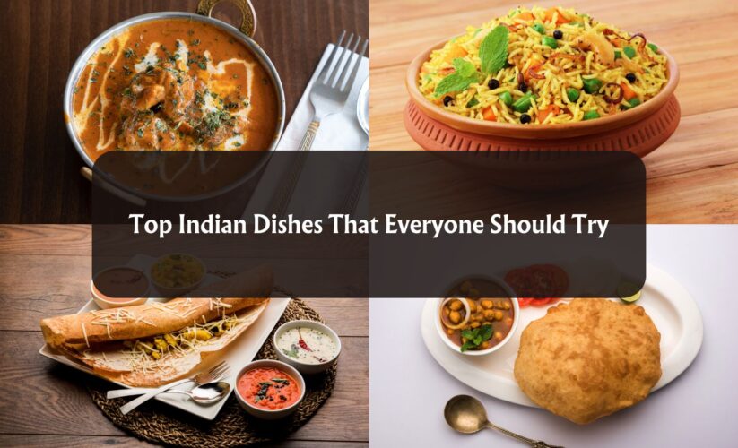 Top Indian Dishes That Everyone Should Try